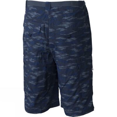 Pantalones Cortos Columbia Silver Ridge Printed Cargo Hombre Azul Marino Camuflaje - Chile VBT597284